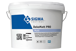 Sigmamix DekoMatt Pro 12,5 lt PG1 aus Weissware